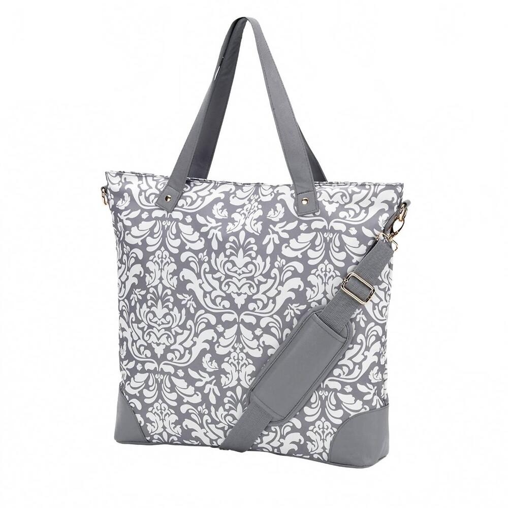 NEW VIV & LOU women's ella shoulder bag in grey